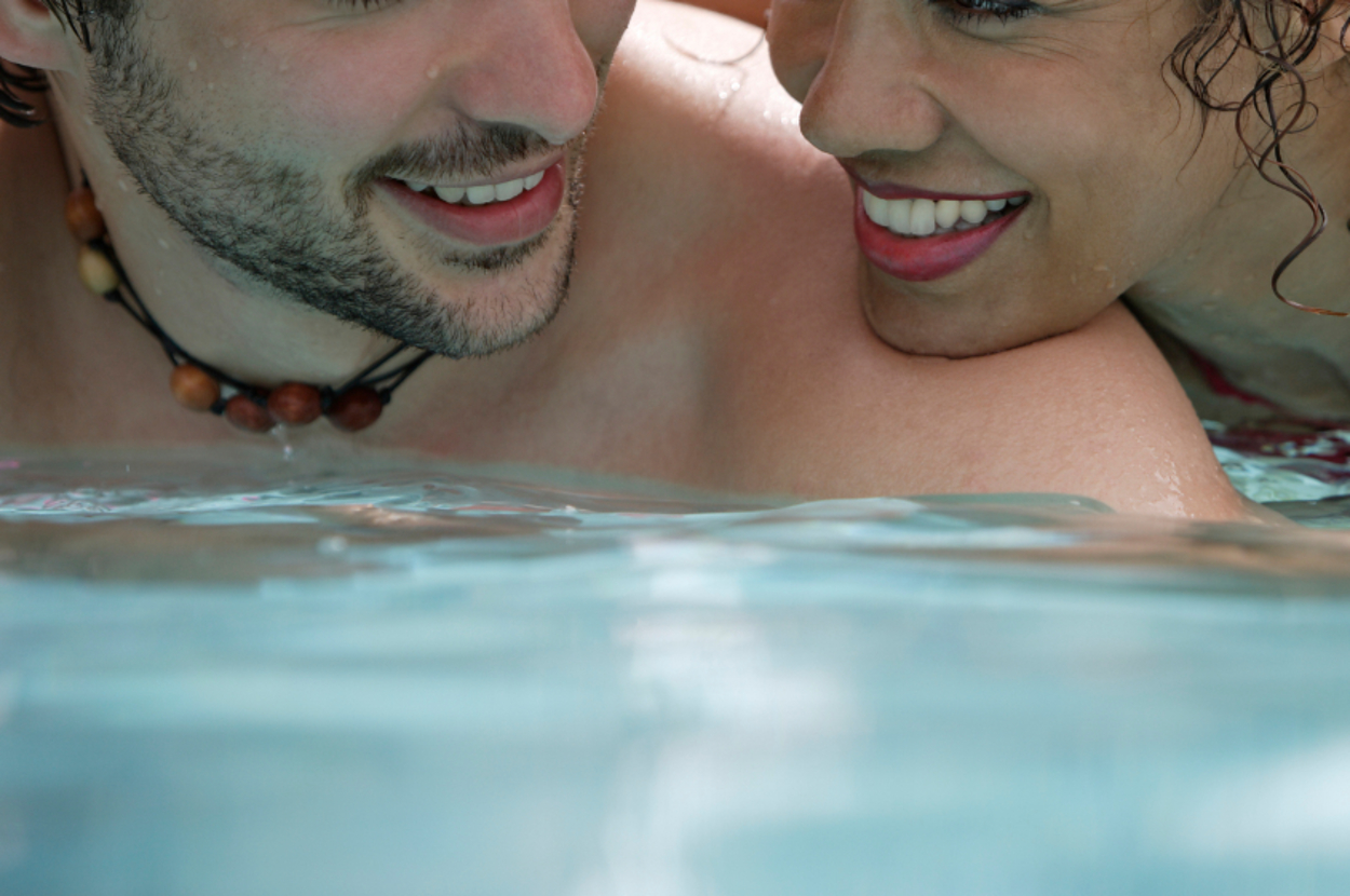 Younger man with an older woman