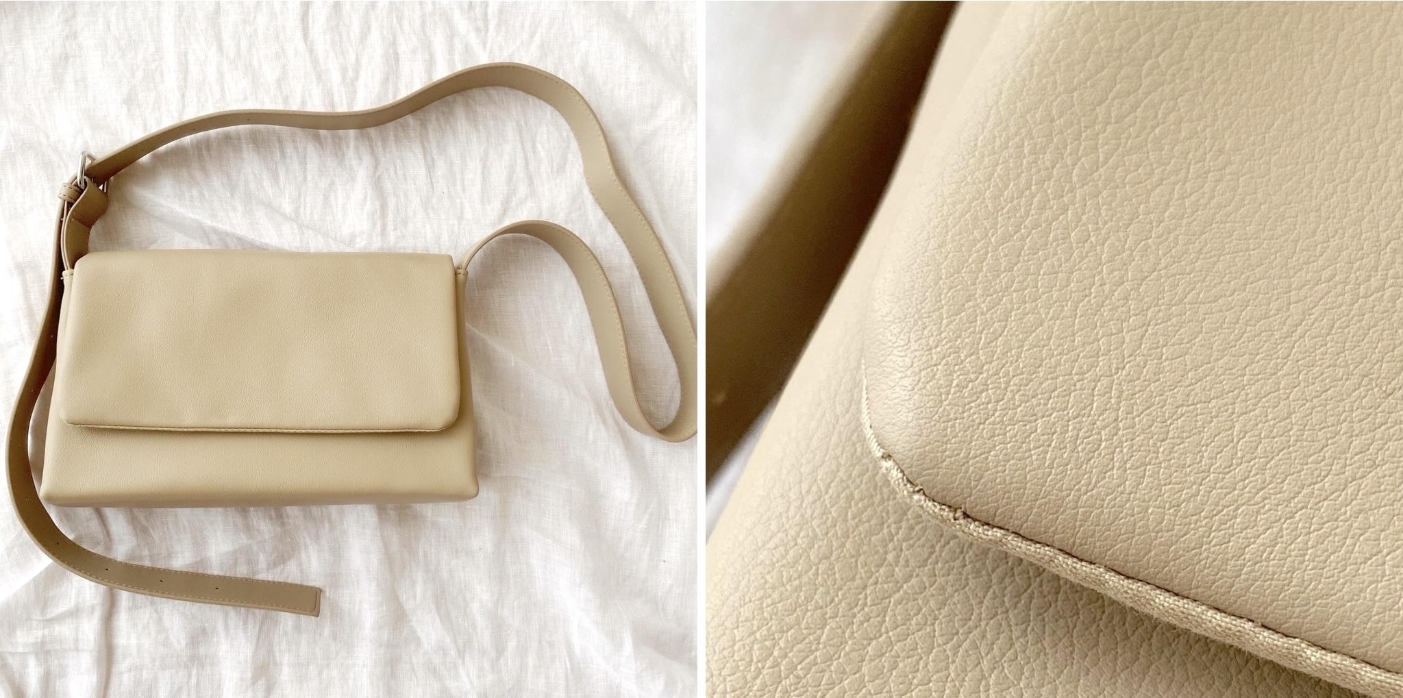 GU（ジーユー）のおすすめファッションアイテム「ロングベルトショルダーバッグ+E」