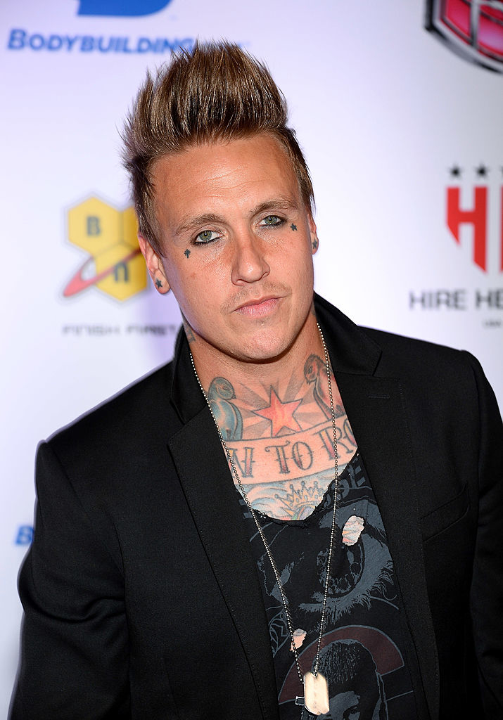 Coby Dick from Papa Roach in 2014