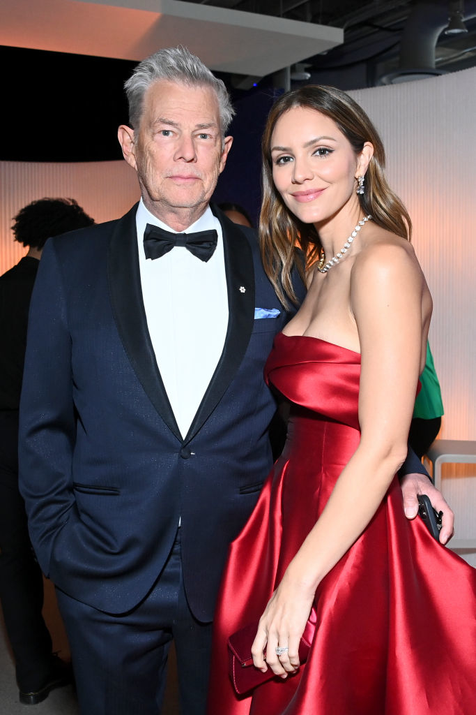 David Foster and Katharine McPhee in 2023