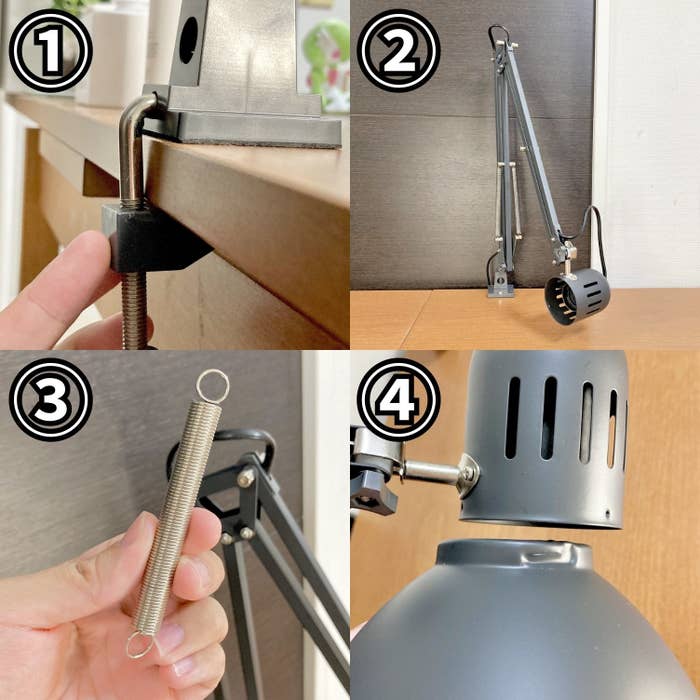 イケアのおすすめアイテム「TERTIAL テルティアル ワークランプ」