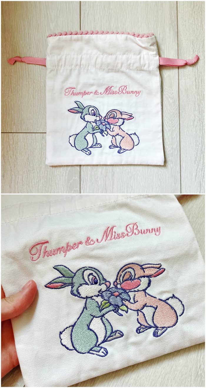 ディズニーランドのおすすめアイテム「きんちゃく サンパー ミス・バニー」