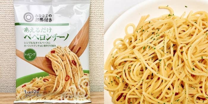 西友（セイユー）のおすすめのパスタソース「みなさまのお墨付き あえるだけペペロンチーノ」