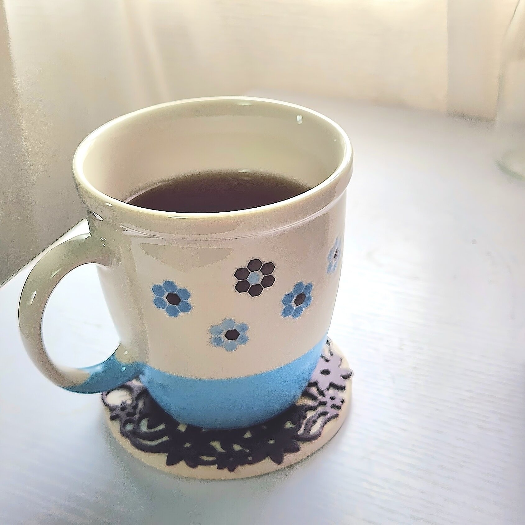 Afternoon Tea（アフタヌーンティー）のおすすめキッチングッズ「タイル柄マグカップ」