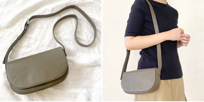 GU(ジーユー)のおすすめファッションアイテム「レザーミニショルダーバッグ」