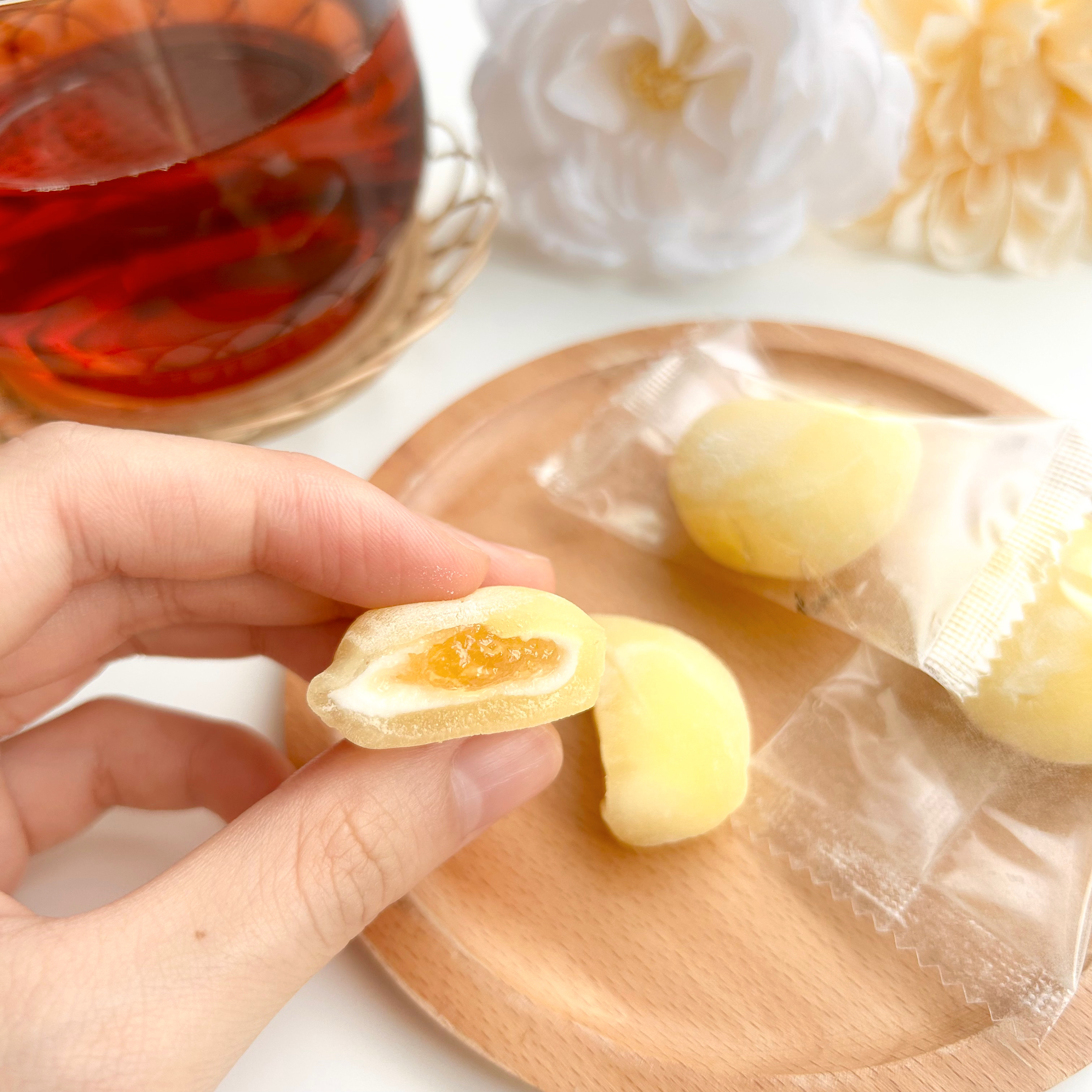 LAWSON(ローソン)のおすすめ和菓子「もちもちはちみつレモン餅」