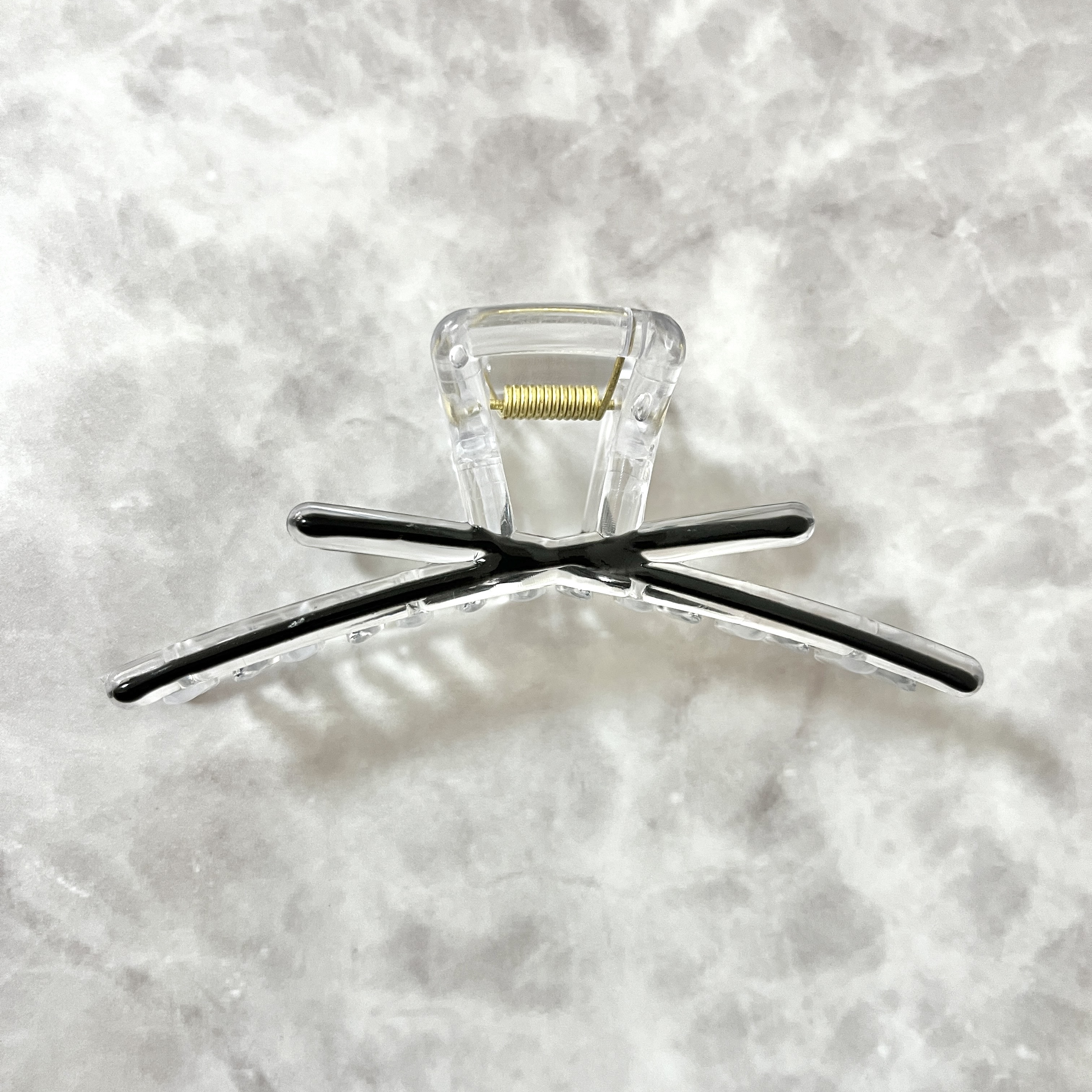 DAISO（ダイソー）の韓国っぽヘアアクセサリー「バンスクリップ（パイピング、スリムリボン）」