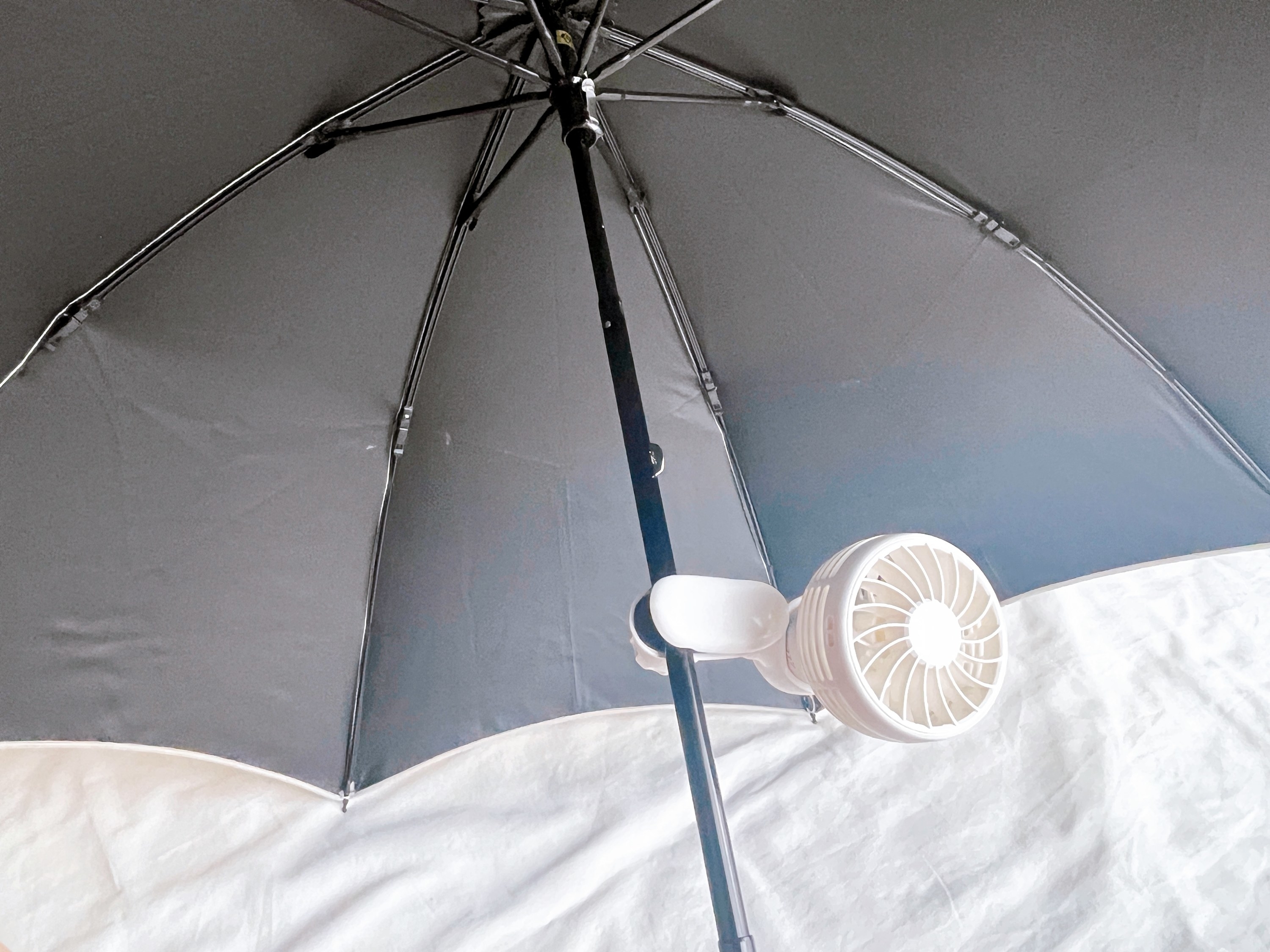 Francfranc（フランフラン）のおすすめの便利グッズ「フレ ミニファン ホワイト（扇風機）」