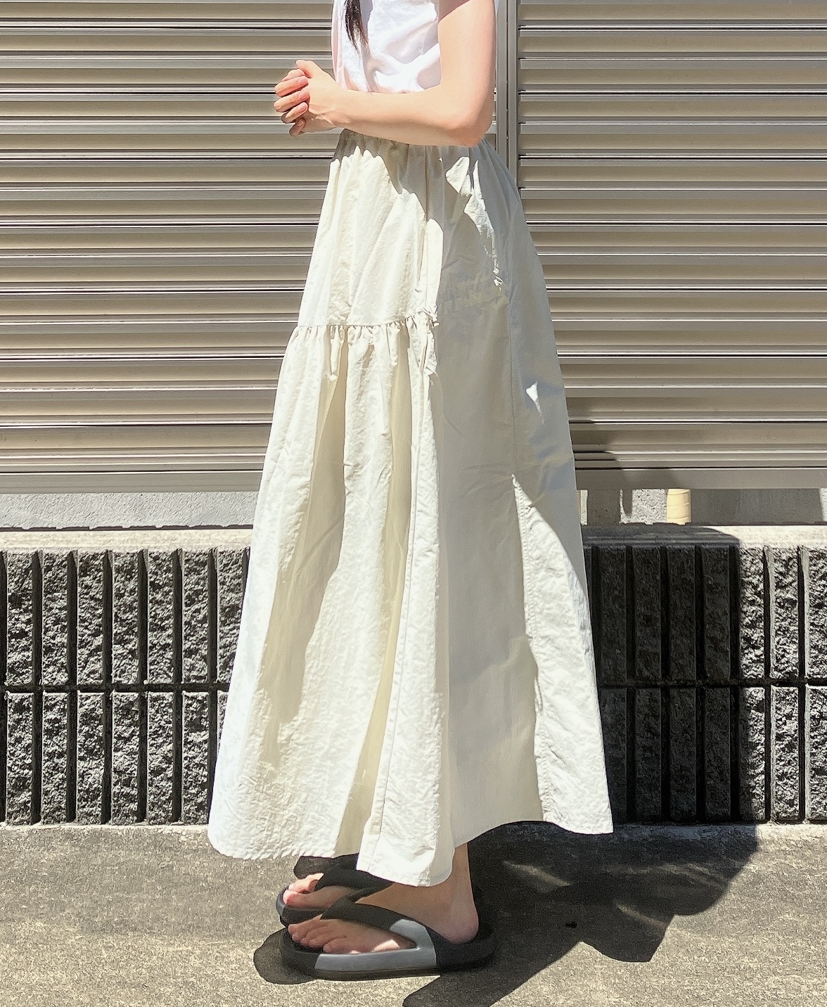 Honeys(ハニーズ)のおすすめスカート「ドロスト使いスカート」