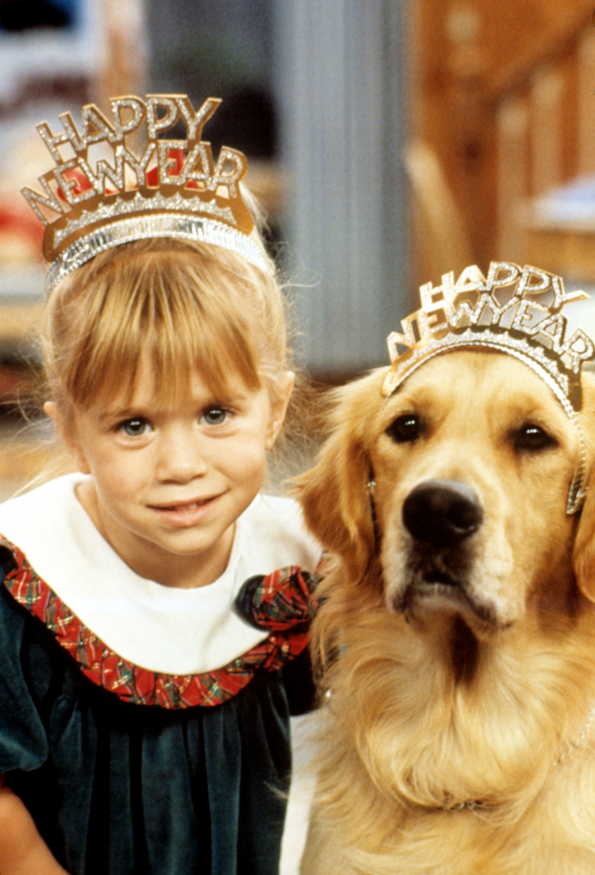Michelle and Comet in Full House