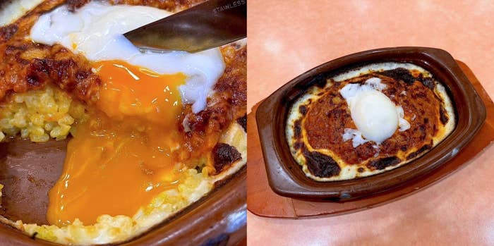 サイゼリヤのおすすめメニュー「半熟卵のミラノ風ドリア」