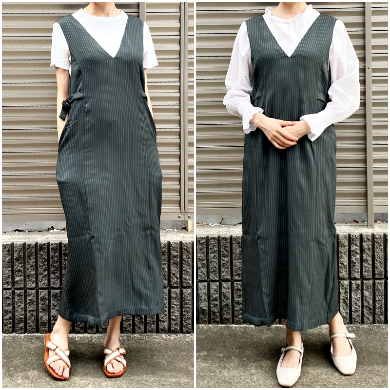 Honeys（ハニーズ）のおすすめワンピース「Ｖネックジャンスカ」