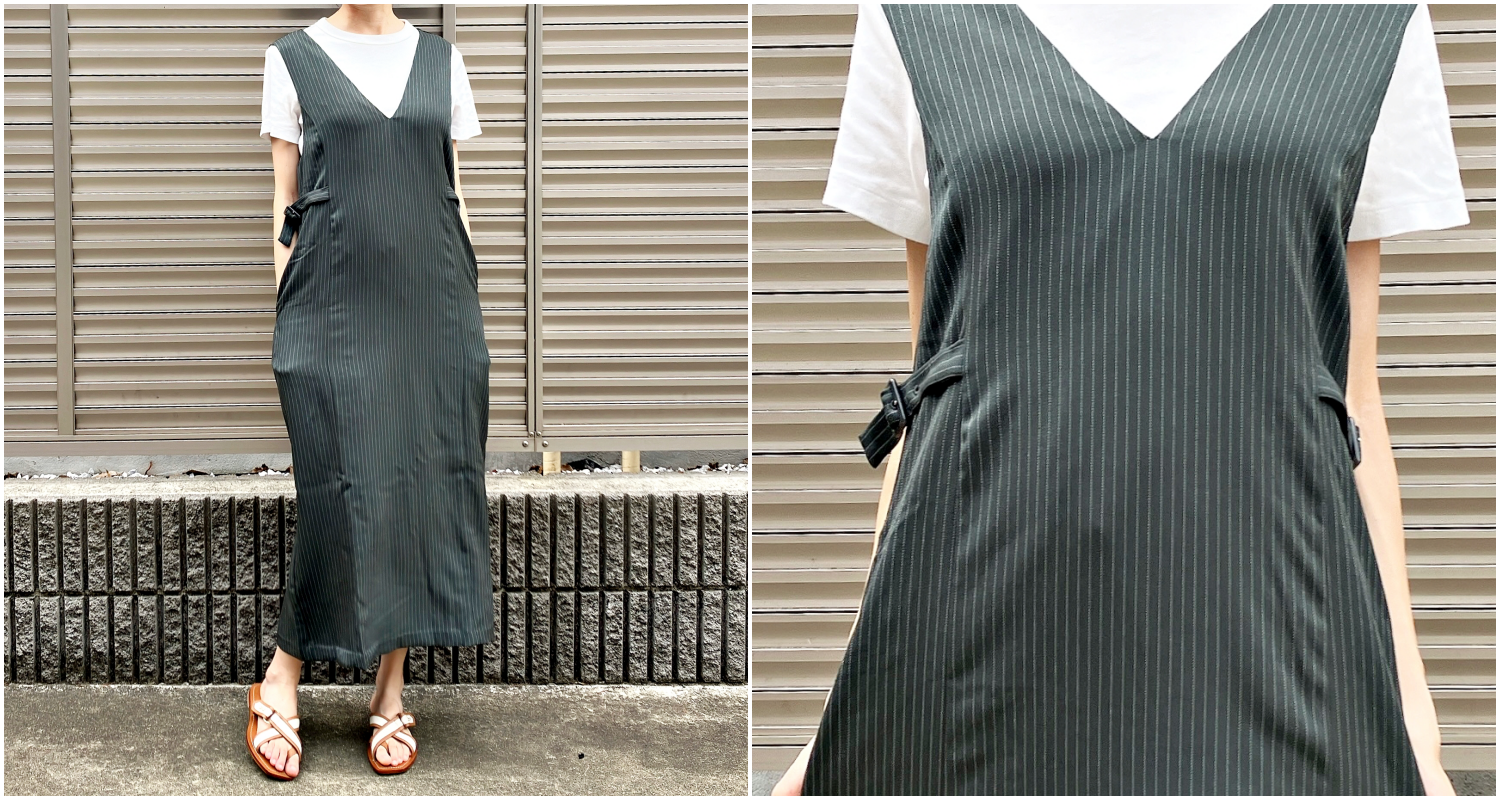 Honeys（ハニーズ）のおすすめワンピース「Ｖネックジャンスカ」