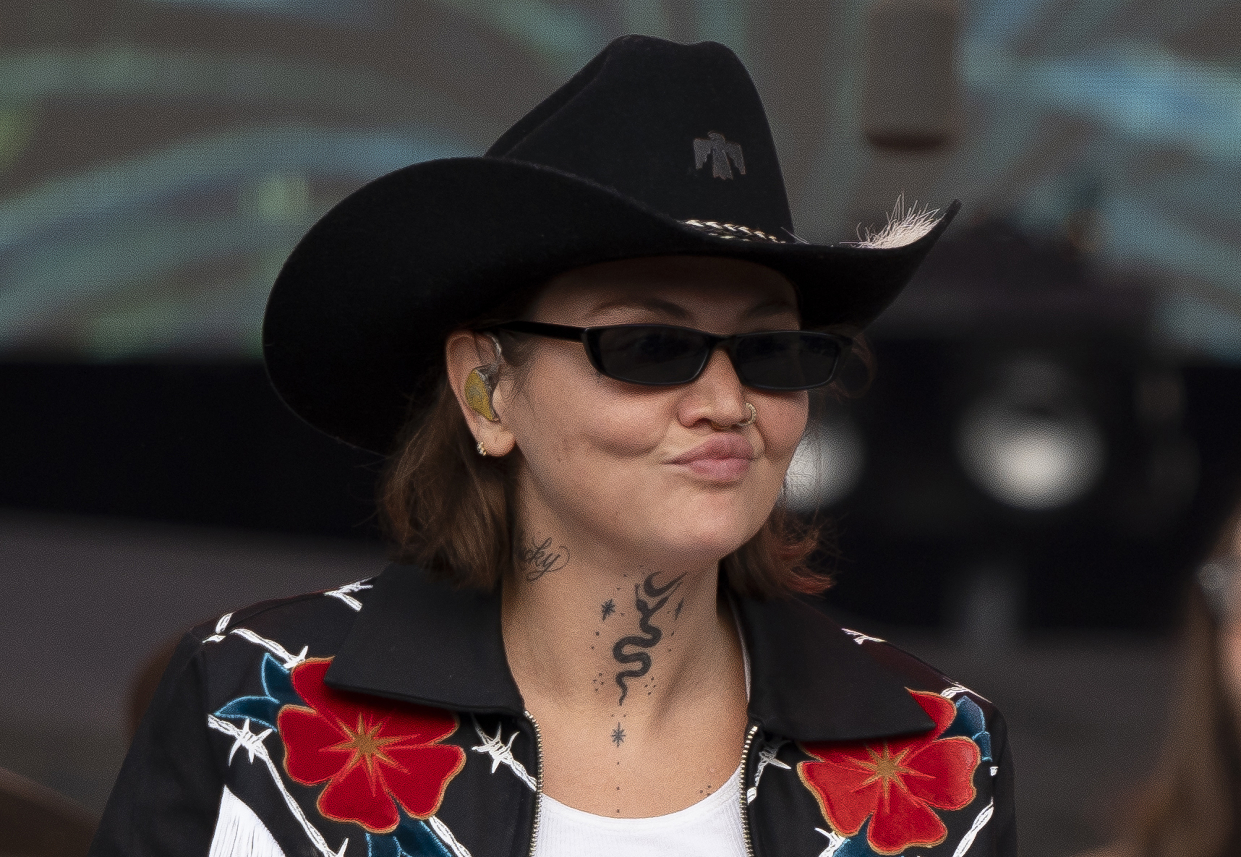 Closeup of Elle King