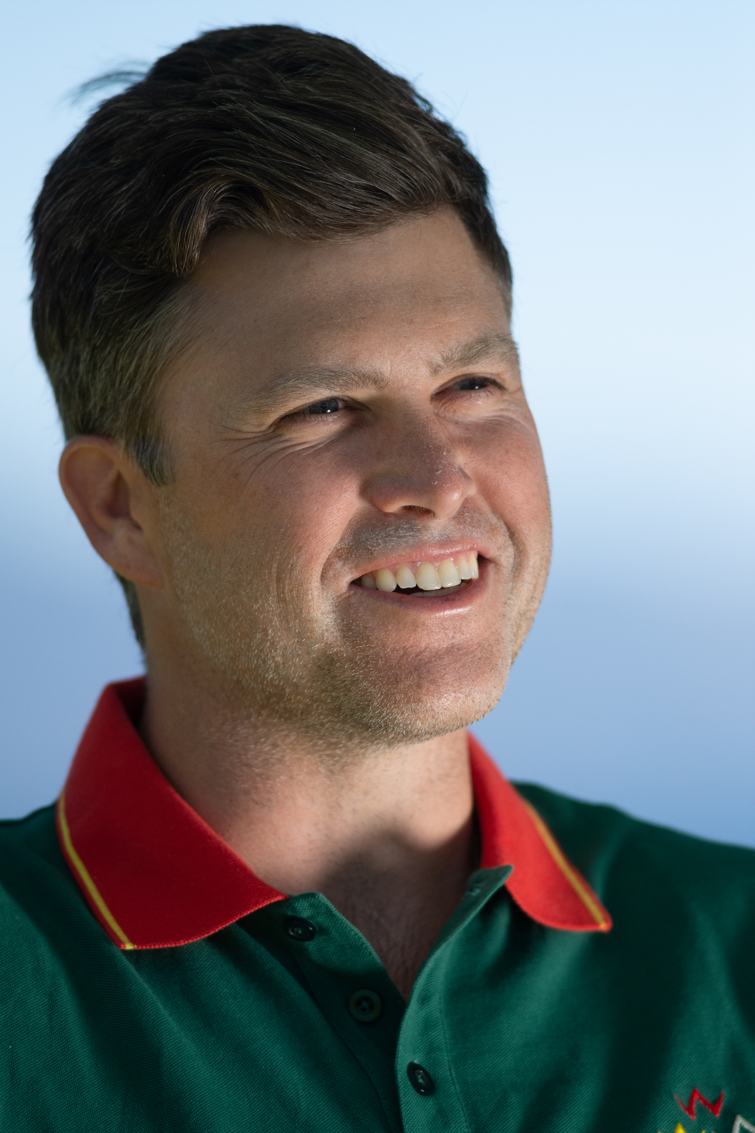 Closeup of Colin Jost