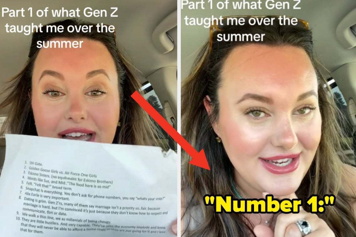 Millennials Are Thanking This Woman Who Went Viral For Explaining All The Gen Z Things Her Coworker Taught Over The Summer