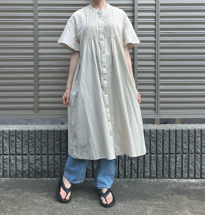 Honeys(ハニーズ)のおすすめワンピース「ピンタックワンピース」