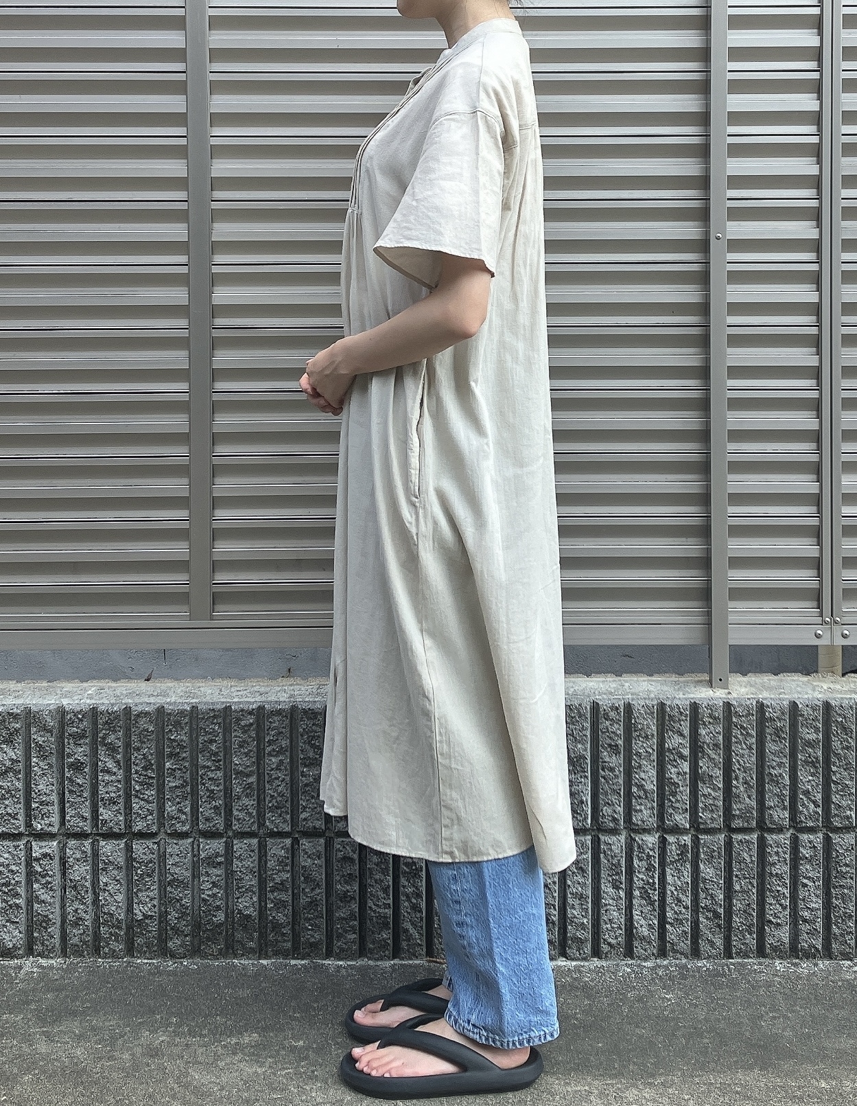 Honeys(ハニーズ)のおすすめワンピース「ピンタックワンピース」