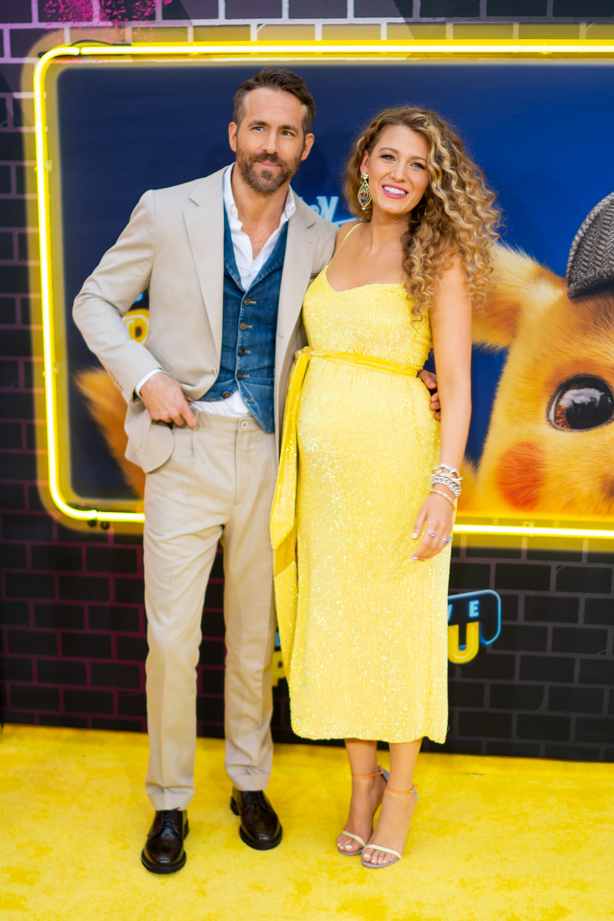 Ryan Reynolds and Blake Lively on the red carpet for &quot;Pokémon Detective Pikachu&quot;