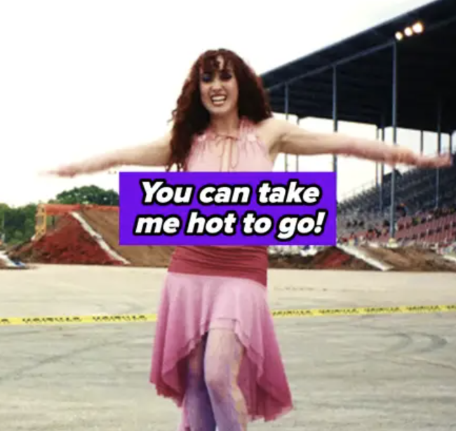 Chappell Roan in her "Hot to Go!" music video