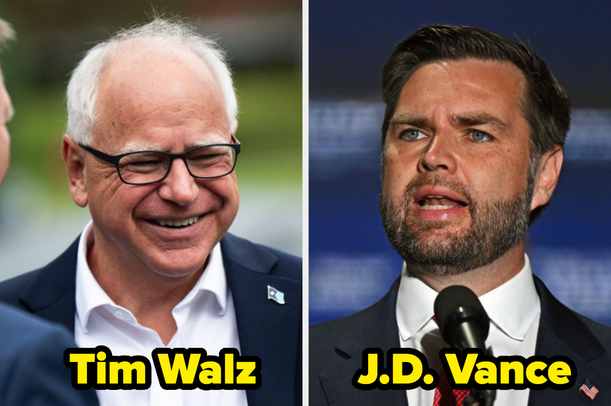 19 Tim Walz Vs. JD Vance Comparisons That Are Too Funny