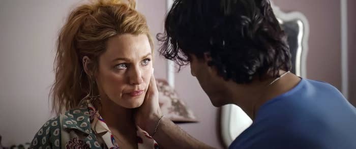 Blake Lively shares a tender moment with Justin Baldoni in an intimate scene from their latest film