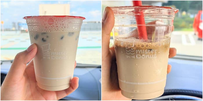 Mister Donut（ミスタードーナツ）のオススメのドリンク「氷コーヒー」