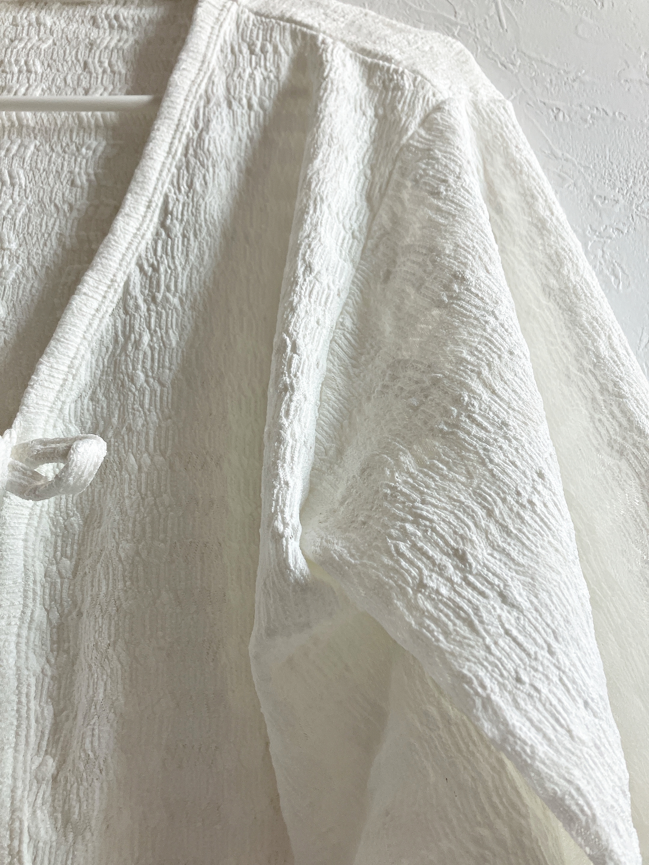 Honeys(ハニーズ)のおすすめカーディガン「7分袖リボン付カーデ」