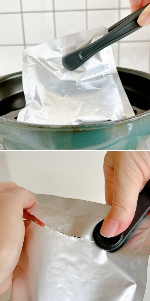 DAISO（ダイソー）のおすすめ便利グッズ「レトルトしぼりandカッター」