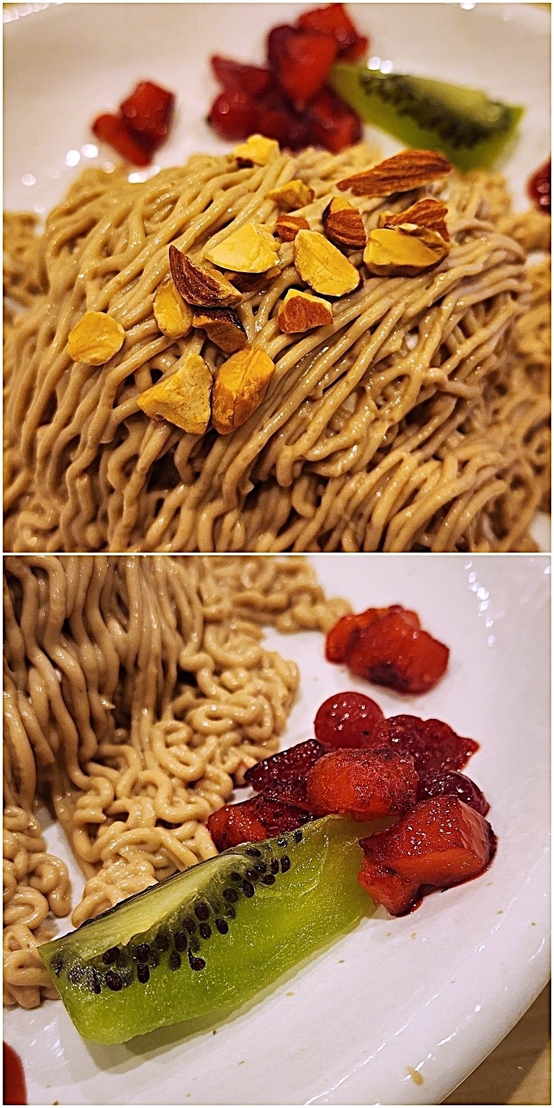 ガストのおすすめスイーツ「台湾カステラのクリーム・ド・マロン」