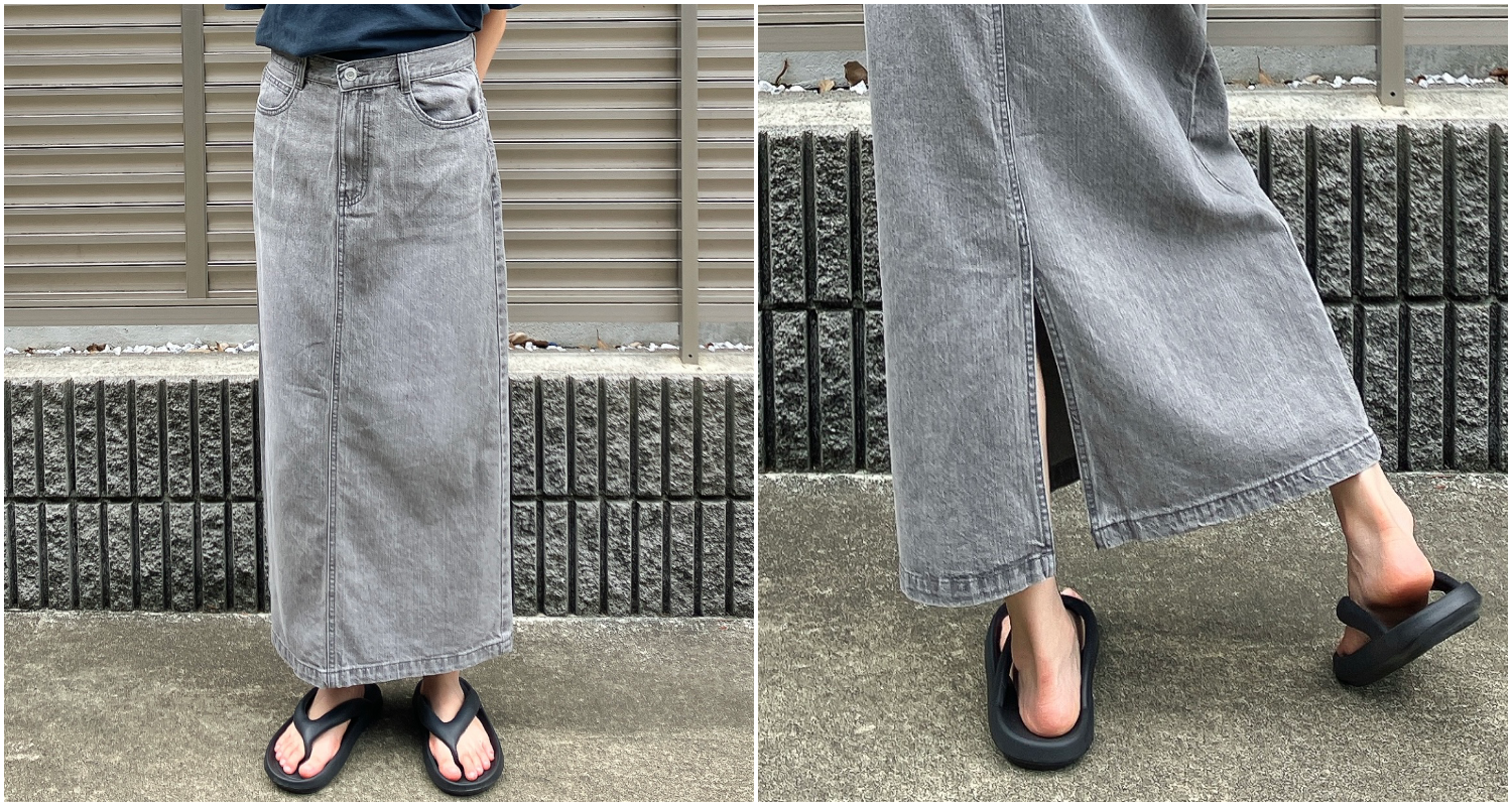 Honeys（ハニーズ）のおすすめスカート「デニムナロースカート」