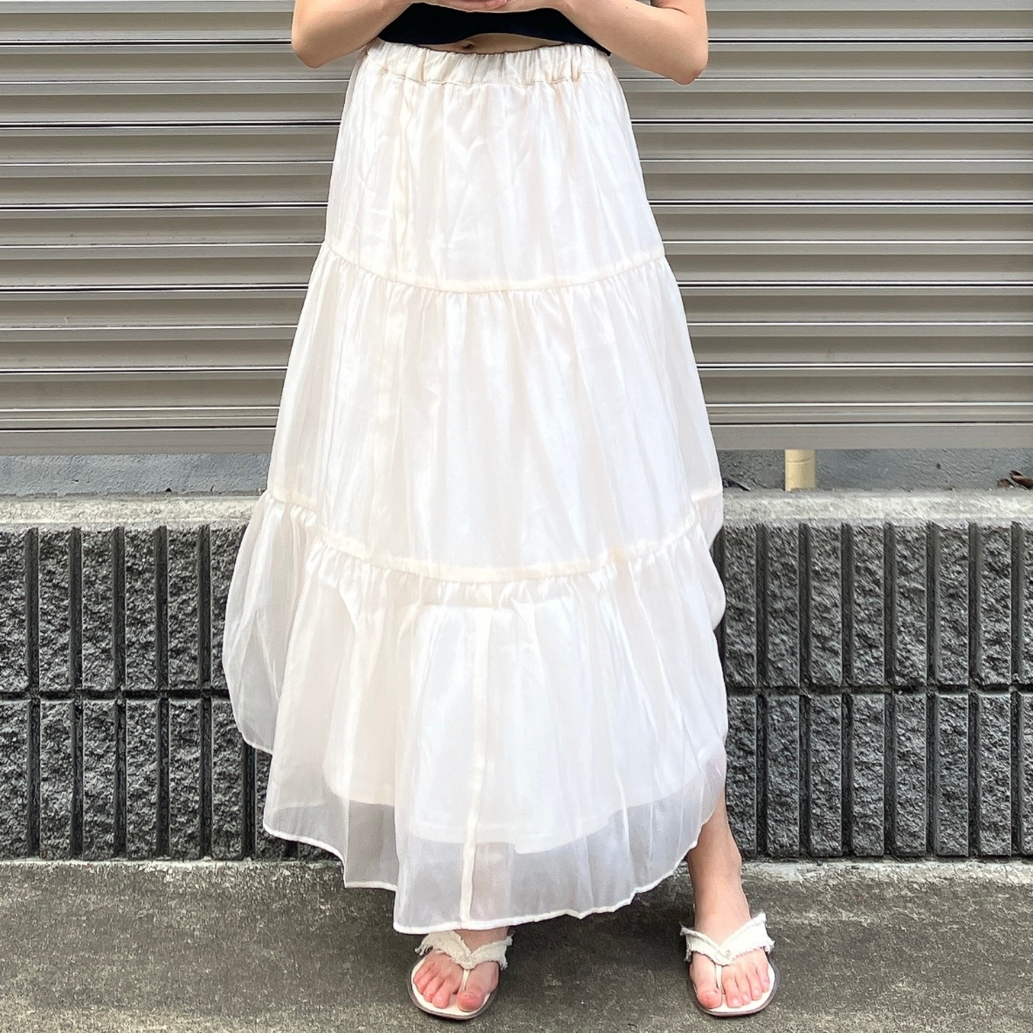 Honeys（ハニーズ）のおすすめアイテム「ティアードロングスカート」