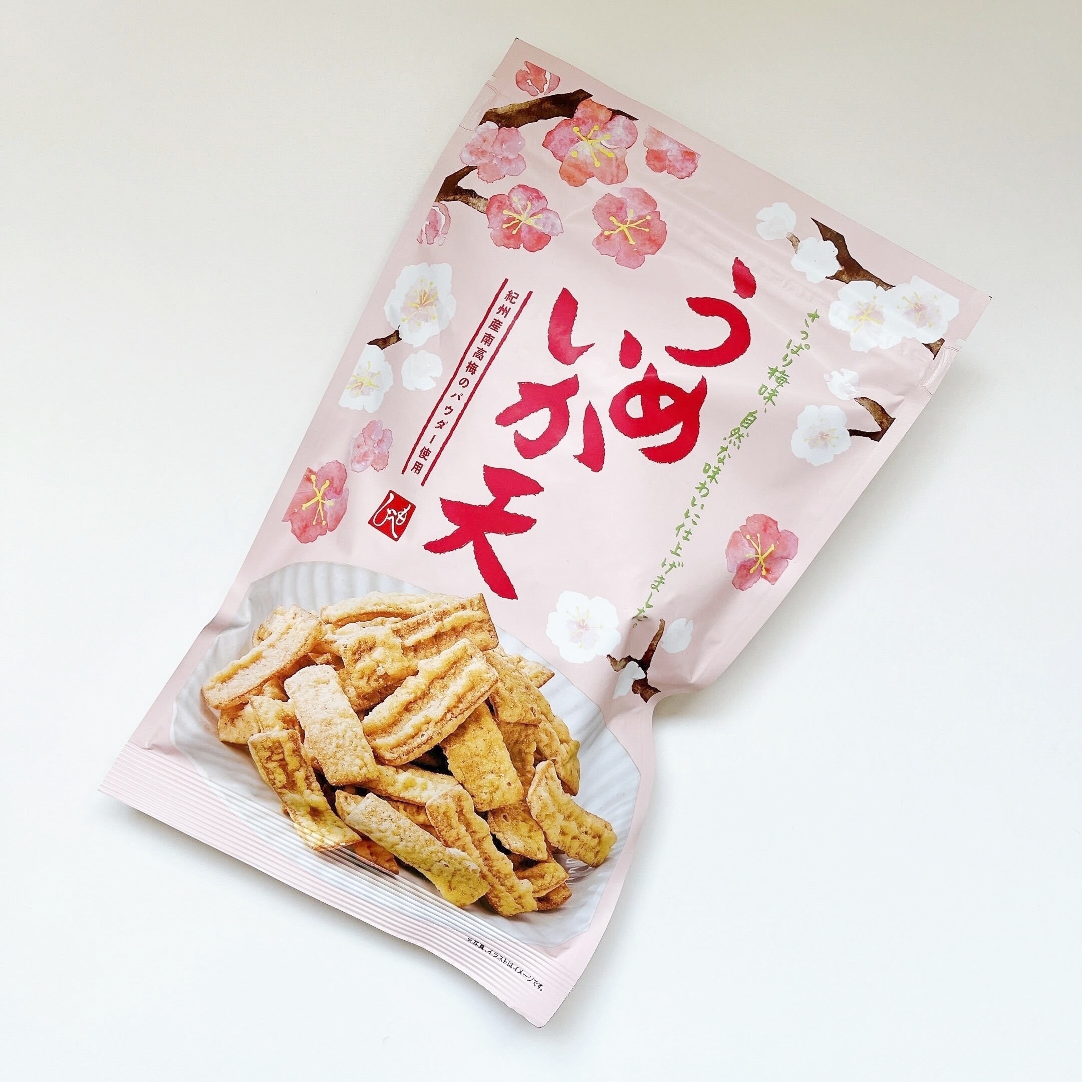 カルディのやみつきおやつ「うめいか天 70g」