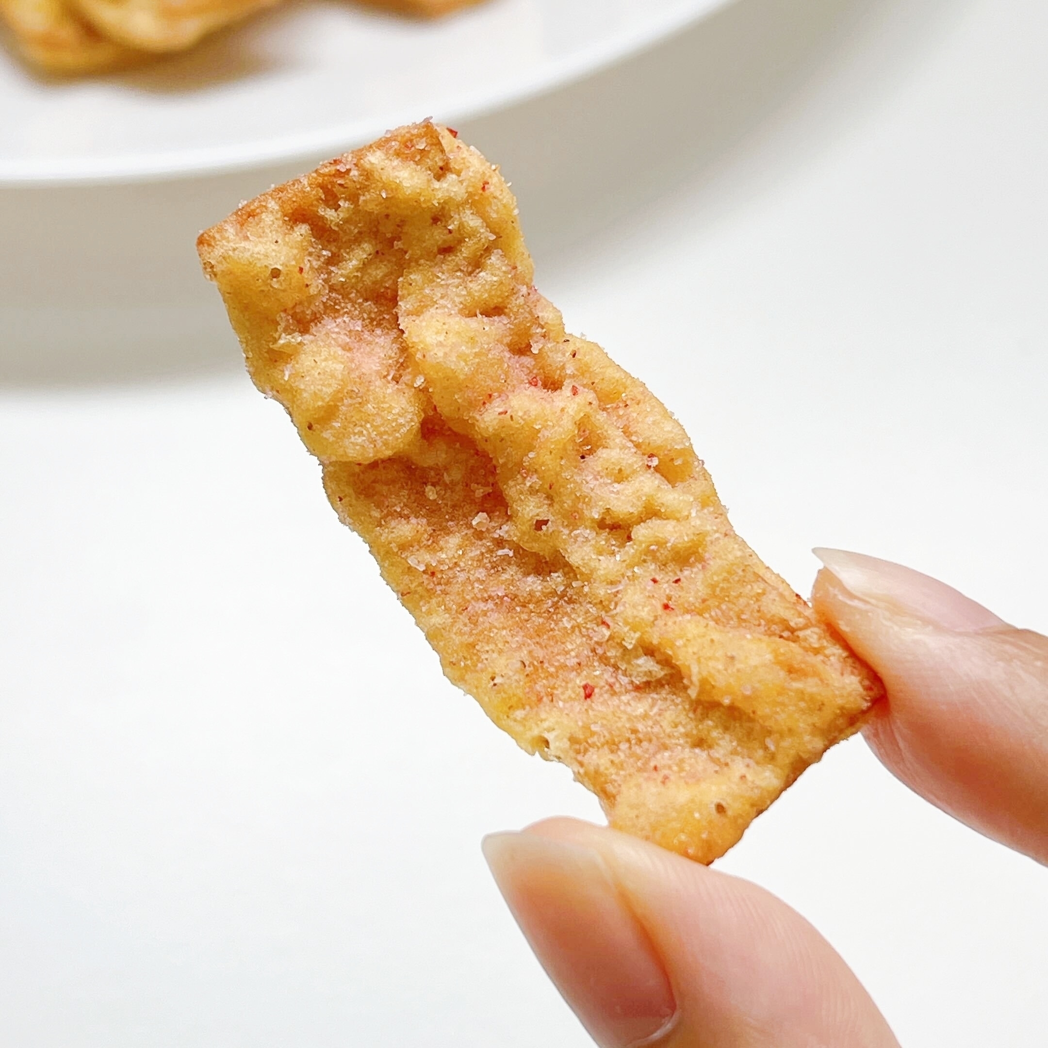 カルディのやみつきおやつ「うめいか天 70g」