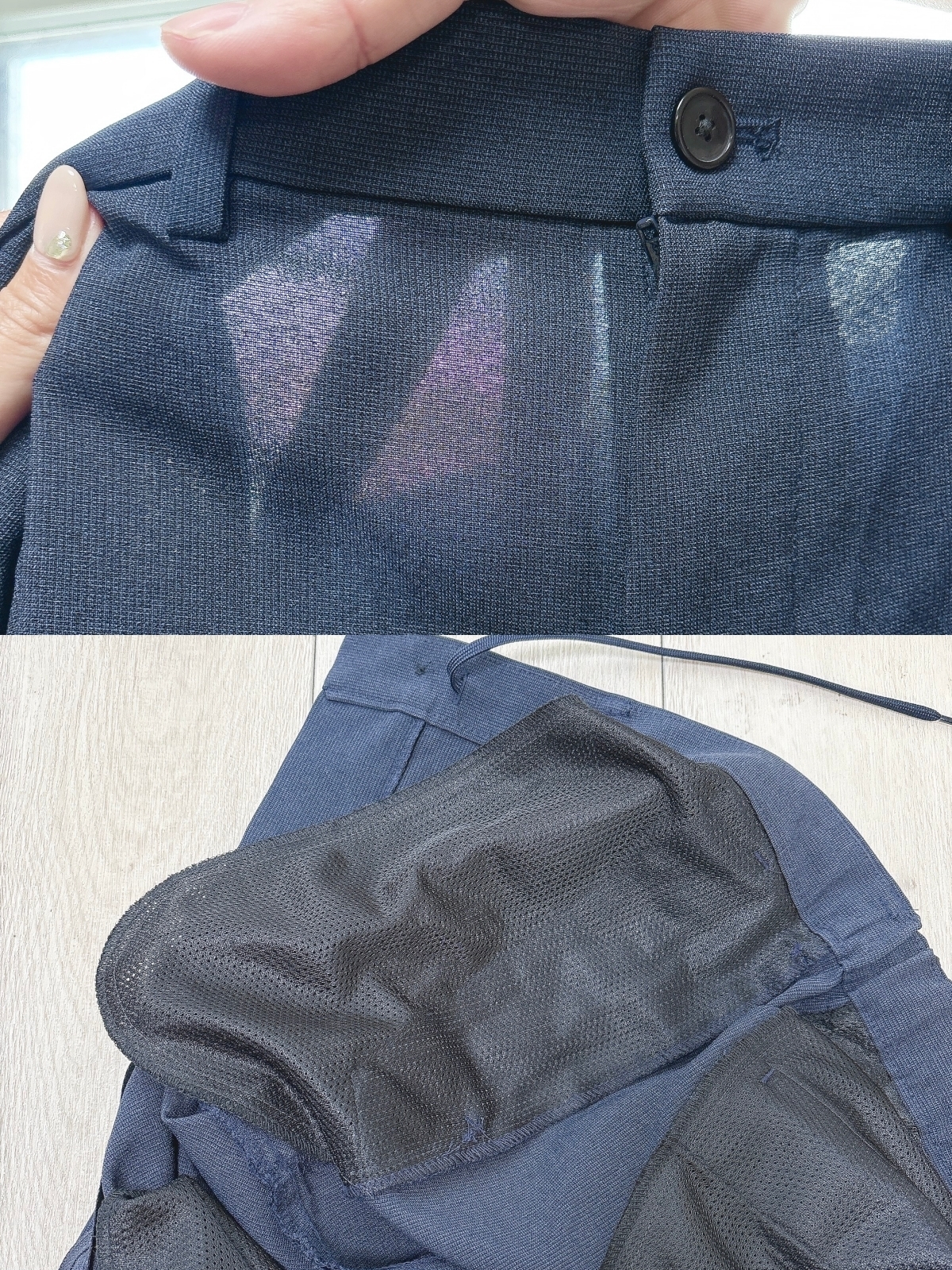 GUのおすすめパンツ「ウォッシャブルテーパードトラウザーSW(丈標準70.0~74.0cm)