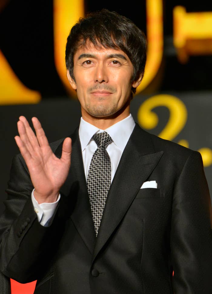 阿部寛さん(時事通信)