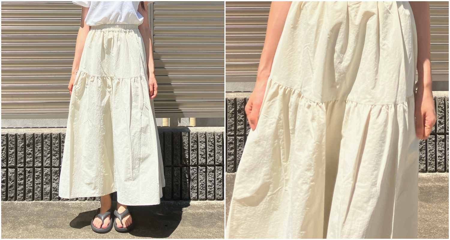 Honeys（ハニーズ）のおすすめスカート「ドロスト使いスカート」