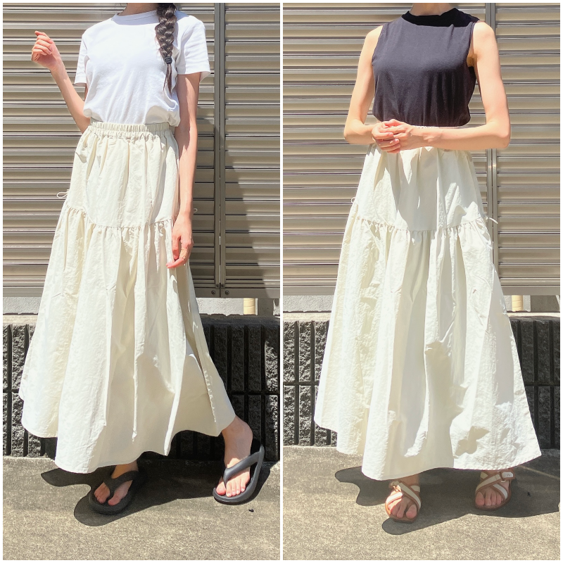 Honeys（ハニーズ）のおすすめスカート「ドロスト使いスカート」