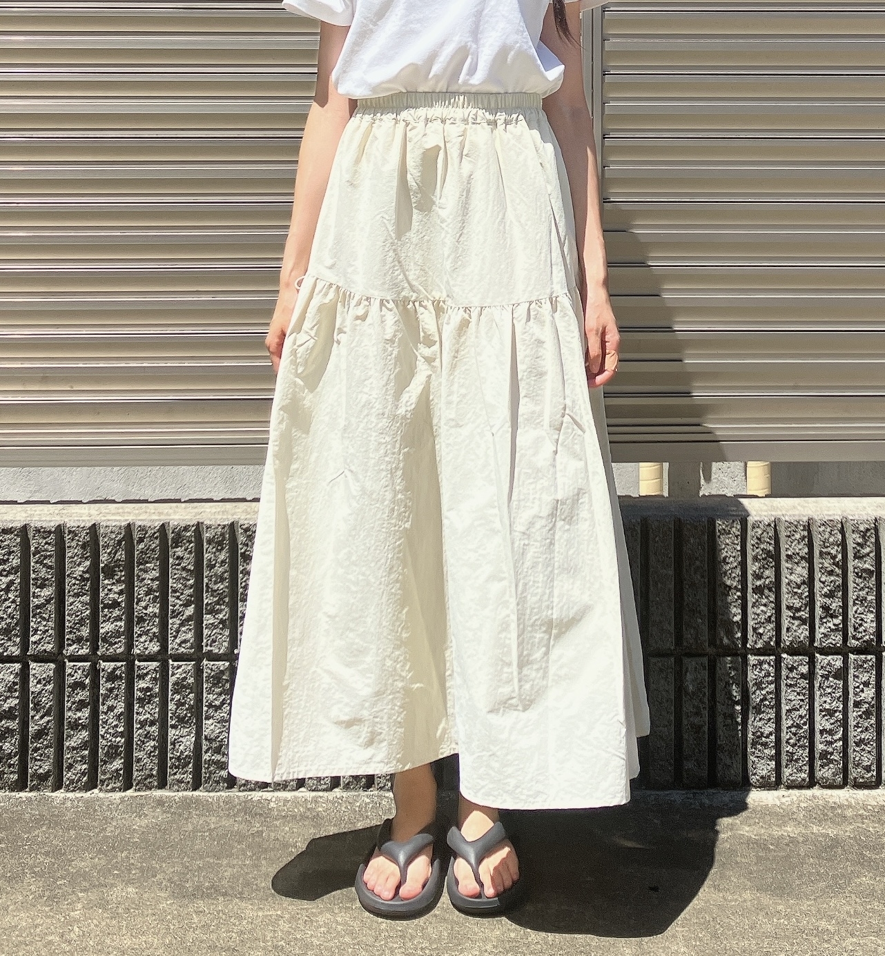 Honeys（ハニーズ）のおすすめスカート「ドロスト使いスカート」