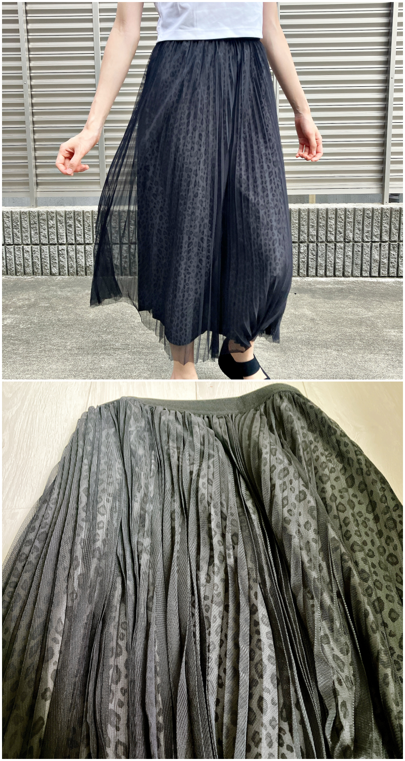 Honeys(ハニーズ)のおすすめスカート「チュールプリーツスカート」