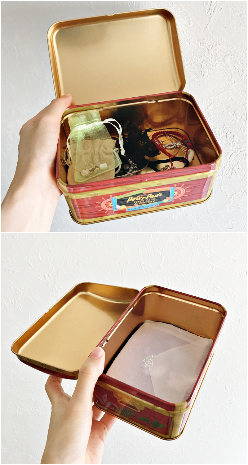 東京ディズニーリゾートのおすすめお土産「菓子詰め合わせ 缶 ピーター・パン」