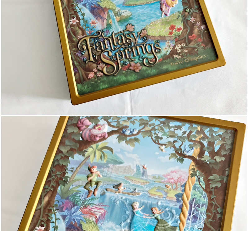 東京ディズニーリゾートのおすすめお土産「アソーテッド・クッキー 缶 ファンタジースプリングス」