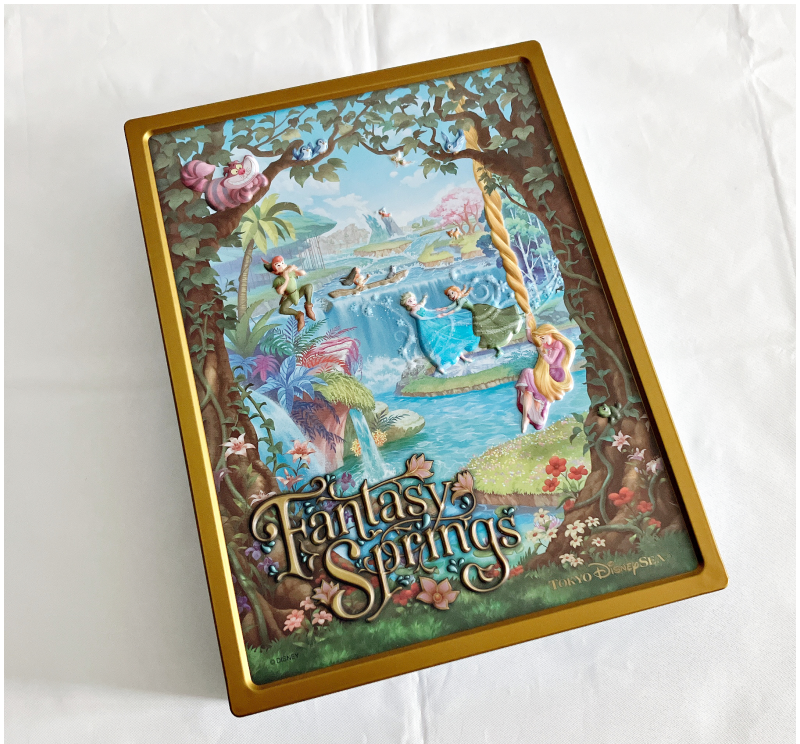 東京ディズニーリゾートのおすすめお土産「アソーテッド・クッキー 缶 ファンタジースプリングス」