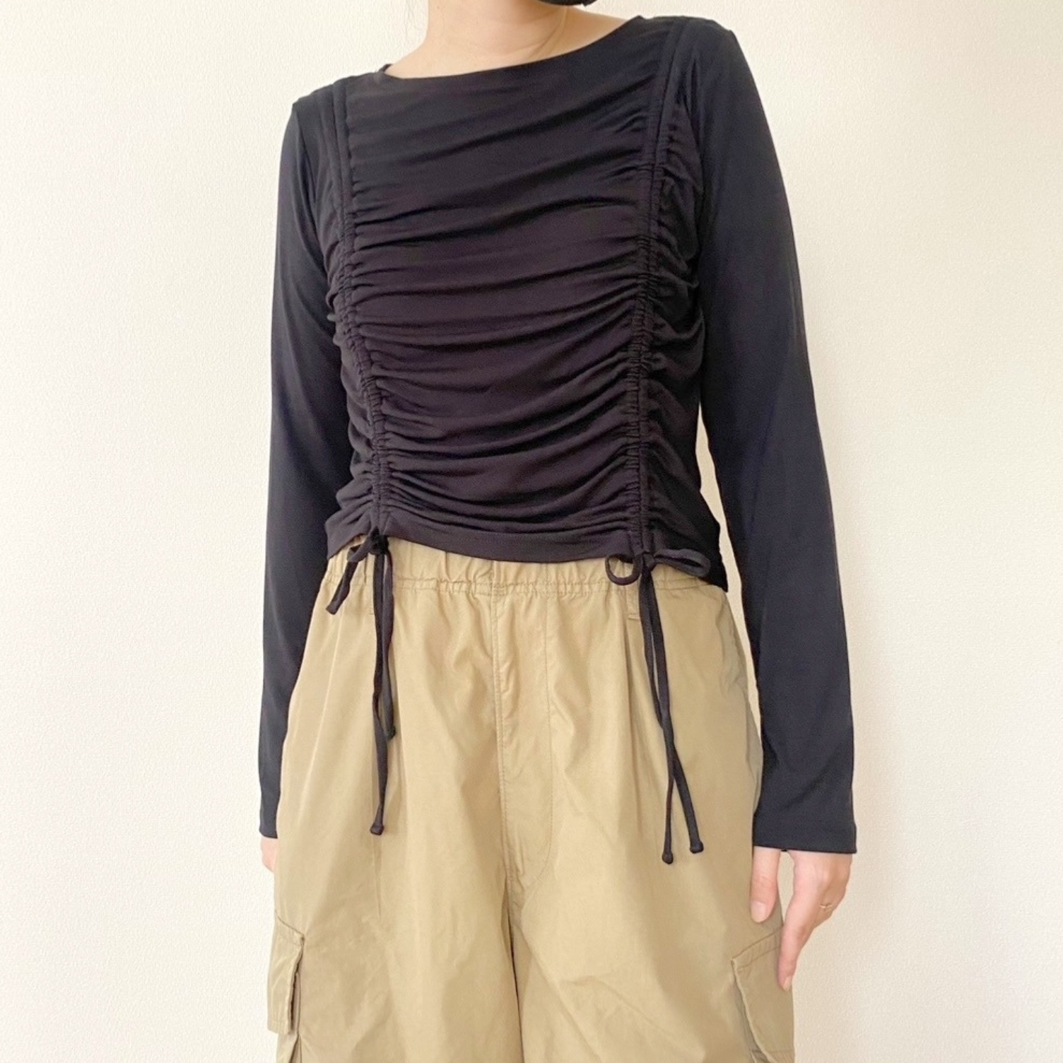 GUのおすすめアイテム「ルーシングT（長袖）Q」