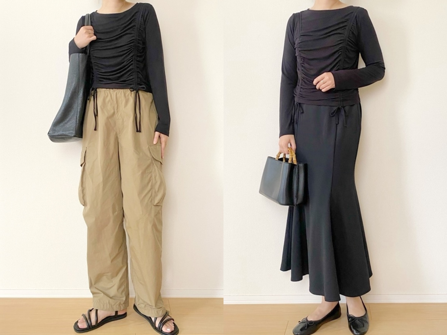 GUのおすすめアイテム「ルーシングT（長袖）Q」