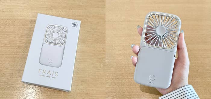 Francfranc（フランフラン）のおすすめひんやりグッズ「フレ スマートハンディファン」