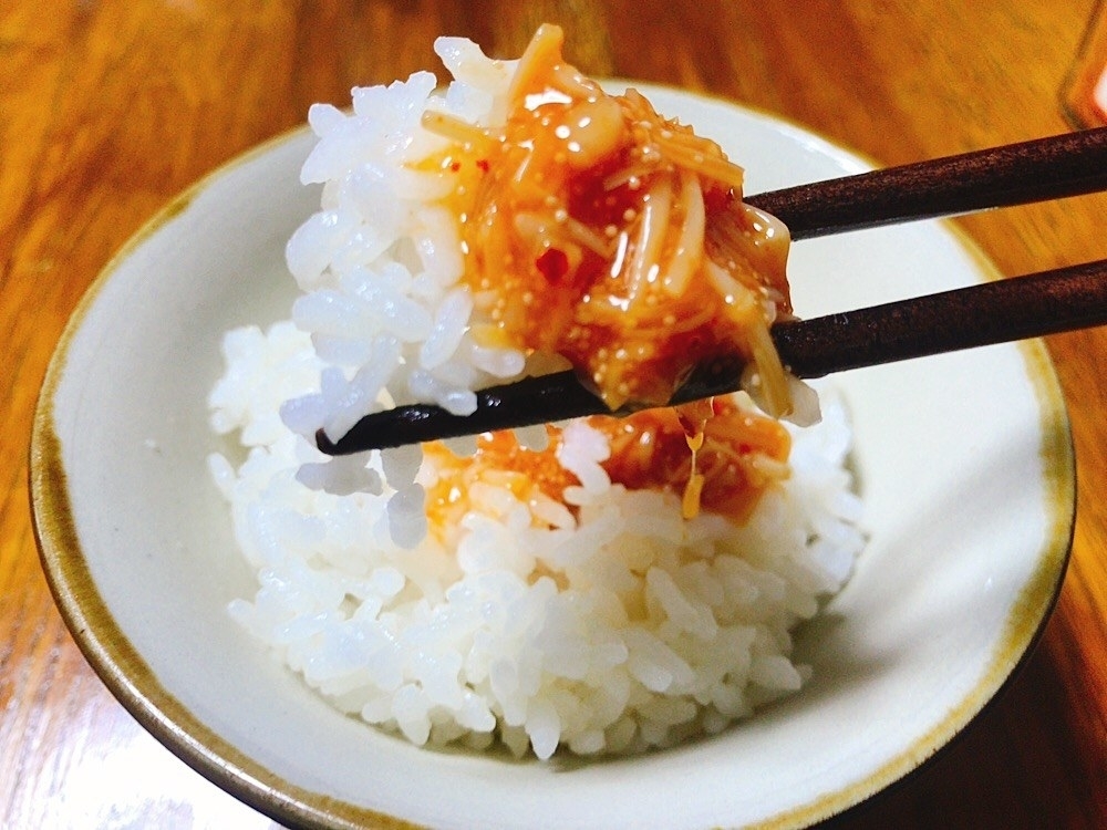 カルディのおすすめ商品「明太子なめ茸」