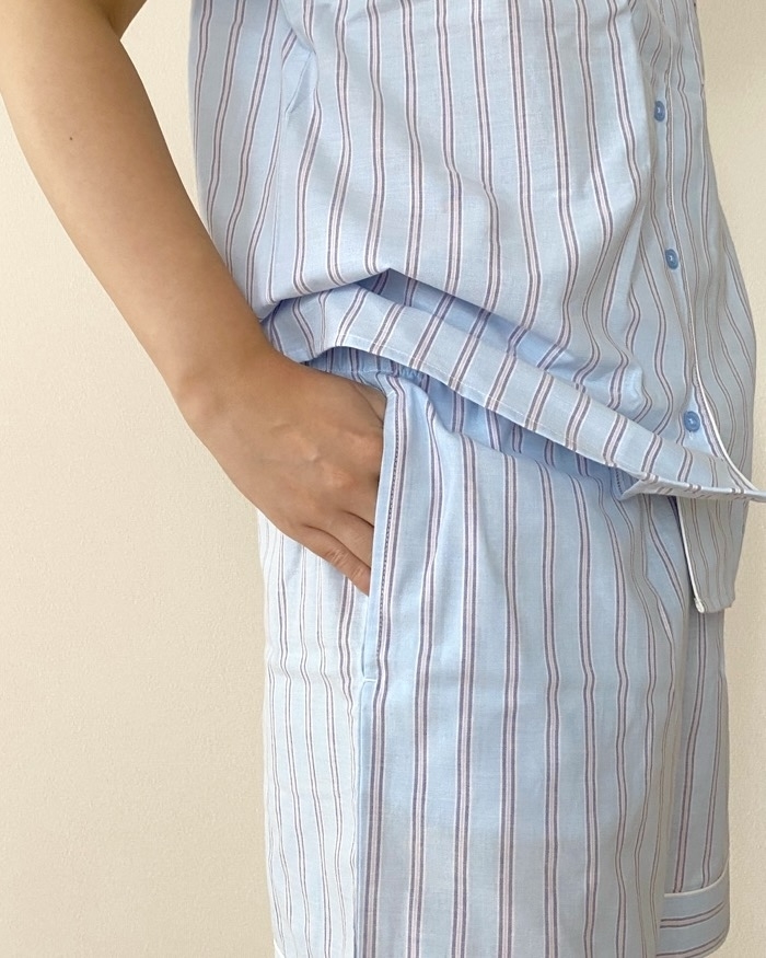 GU（ジーユー）のおすすめファッションアイテム「コットンパジャマ（半袖&amp;amp;ショートパンツ）Sanrio characters」