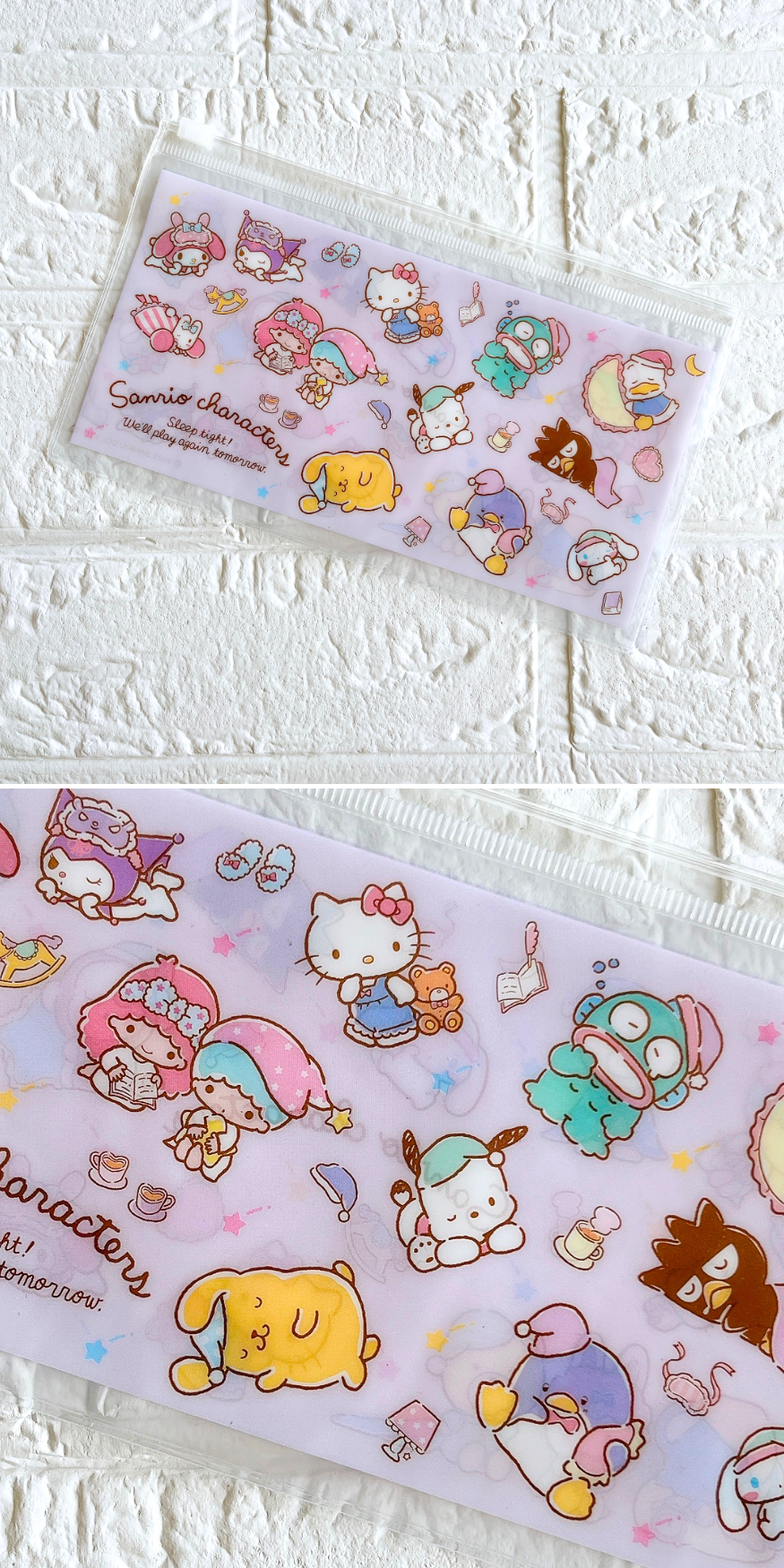 キャンドゥのおすすめ雑貨「スライダーケース サンリオキャラクターズ おやすみ」