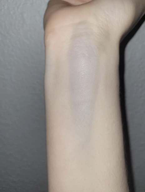 A close-up image of a person's inner forearm with a visible vein. The person has their arm slightly bent. The background is plain. No other details are visible